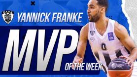 Πάλι MVP of the Week ο «μπόμπερ» Γιανίκ Φράνκε!