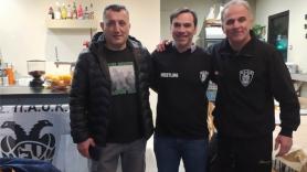 «Ασπρόμαυρη» υποδοχή στους παλαιστές του ΠΑΟΚ στον Πύργο Ηλείας!