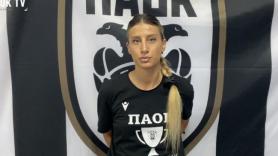 Μαρία Χατζηπαρασίδου: «Καθημερινά δουλεύουμε επάνω στους στόχους μας!» | AC PAOK TV