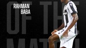 Fans’ Man of the Match ο Μπάμπα