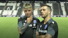 Mixed Zone: Vieirinha & Brandon - PAOK TV