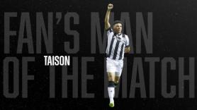 Fans’ Man of the Match ο Τάισον