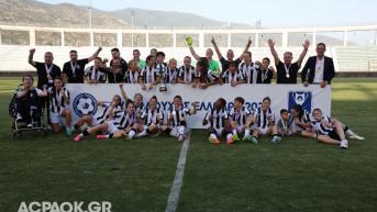 Το πανηγυρικό Photostory μετά την κατάκτηση του Κυπέλλου Ελλάδος ποδοσφαίρου γυναικών!