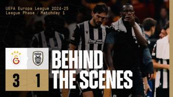 Η παρακάμερα του Γαλατασαράι-ΠΑΟΚ - PAOK TV