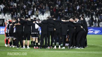 ΠΑΟΚ και 2η θέση: Οι τρεις σίγουροι αντίπαλοι