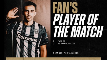 Fans’ Man of the Match ο Μιχαηλίδης