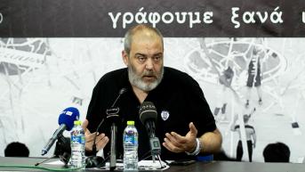 Χατζόπουλος: «Συνεχίζουμε με το ίδιο πάθος. Ο ΠΑΟΚ είναι μεγάλος και η φανέλα βαριά…»