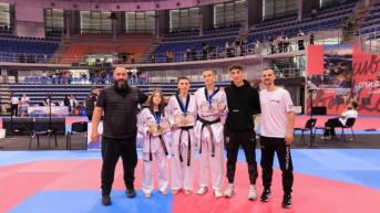 Tae Kwon Do: Ένα ασημένιο και δύο χάλκινα μετάλλια στο 9ο Asteriks Cup 2025!