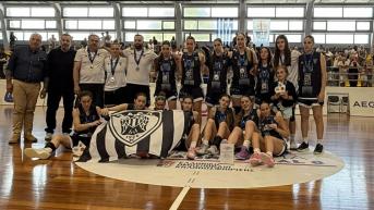 «Αργυρές» οι κορασίδες στο Πανελλήνιο Πρωτάθλημα!