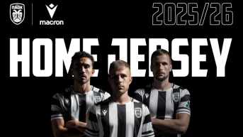 PAOK FC Home Kit 2025-26 | Our Way, Our Stripes
