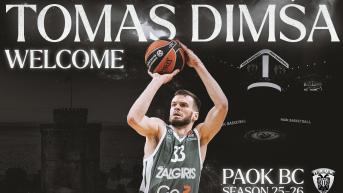 Ο Tomas Dimša στον ΠΑΟΚ!