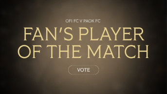 Ψηφίστε τον Fans’ Man of the Match: ΟΦΗ-ΠΑΟΚ