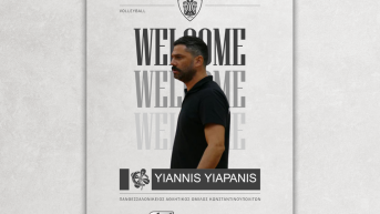 Στο τιμόνι του Βόλεϊ γυναικών του ΠΑΟΚ ο Γιάννης Γιαπάνης!