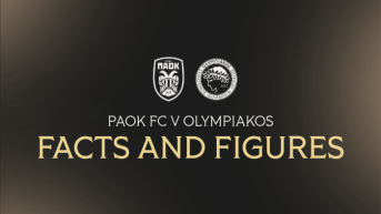 Facts & Figures για το ΠΑΟΚ - Ολυμπιακός
