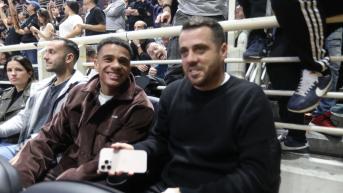 Στο πλευρό του μπασκετικού ΠΑΟΚ ο Βιεϊρίνια (vid)