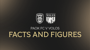 Facts & Figures για το ΠΑΟΚ - ΝΠΣ Βόλος