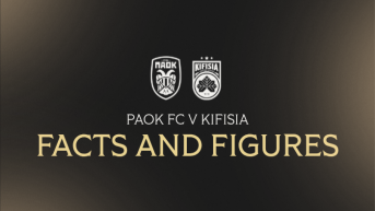 Facts & Figures για το ΠΑΟΚ - Κηφισιά