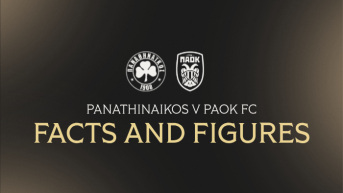 Facts & Figures για το Παναθηναϊκός - ΠΑΟΚ