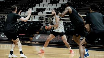 Προπόνηση με Tyree και Allen