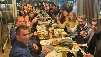 Τραπέζι σε εξαιρετικό κλίμα για το πόλο γυναικών του ΠΑΟΚ Domus Ergo!