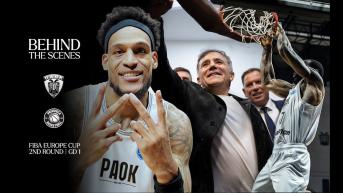 Η παρακάμερα του ΠΑΟΚ - Πριέβιντζα