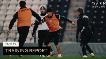 Προπόνηση στην Τούμπα