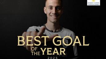 Στον Κωνσταντέλια το Best Goal 2025!