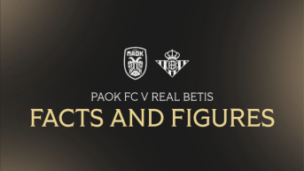 Facts & Figures για το ΠΑΟΚ - Ρεάλ Μπέτις