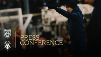 Η συνέντευξη Τύπου: ΠΑΟΚ - ΑΕΚ [video]