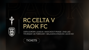 Τα εισιτήρια του Θέλτα - ΠΑΟΚ