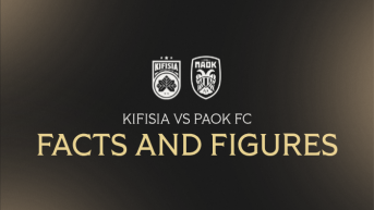 Facts & Figures για το Κηφισιά - ΠΑΟΚ