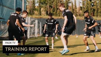 Προπόνηση με πολύ passing game