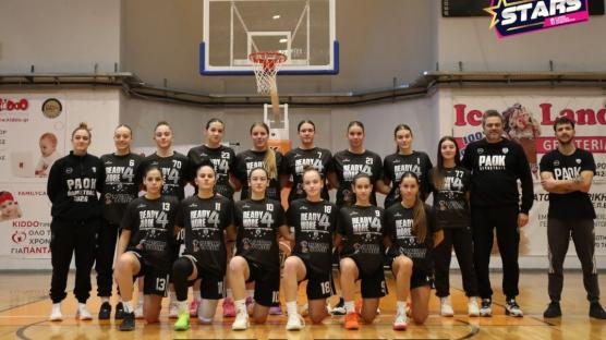 3Χ3 για τις νεανίδες του ΠΑΟΚ στο W Rising Stars!