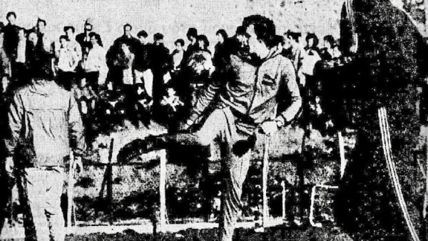 Η προπόνηση του Άγιαξ στην Τούμπα (1973)
