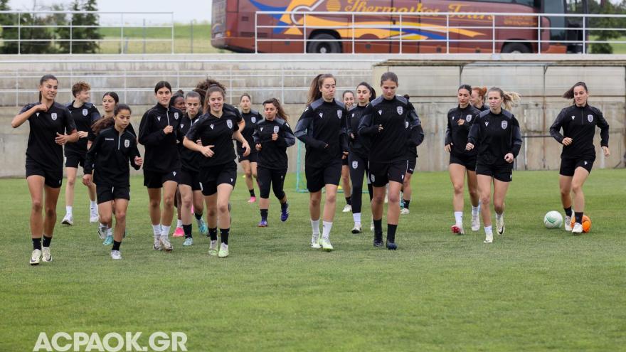 Photostory από την προπόνηση του Ποδοσφαίρου γυναικών