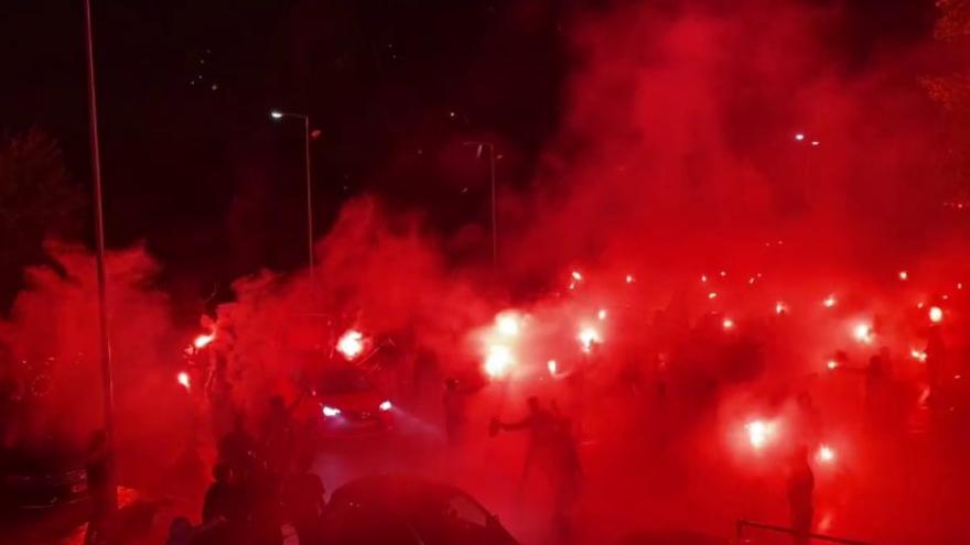 Το «έκαψαν» για τα γενέθλια του ΠΑΟΚ! (video)