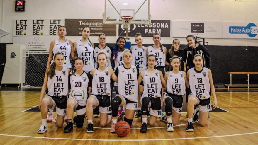 Στο Final-4 της ΕΚΑΣΘ οι κορασίδες μπάσκετ του ΠΑΟΚ!