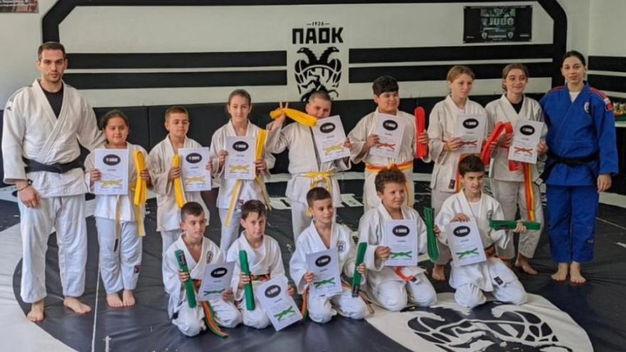 Εξετάσεις ζωνών και βραβεύσεις για το JUDO του ΠΑΟΚ! (pics)