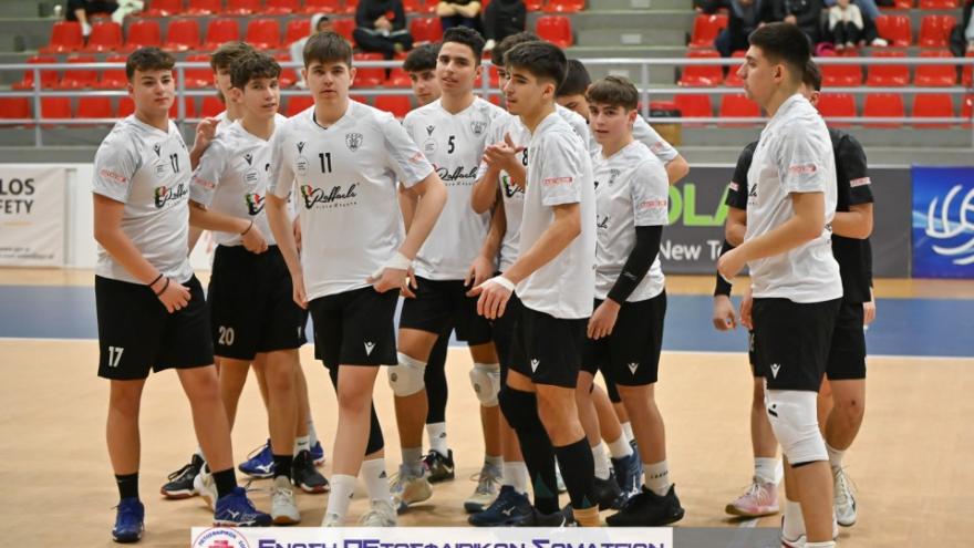 «Χάλκινη» η Κ18 βόλεϊ αγοριών του ΠΑΟΚ στο Πανελλήνιο Πρωτάθλημα!