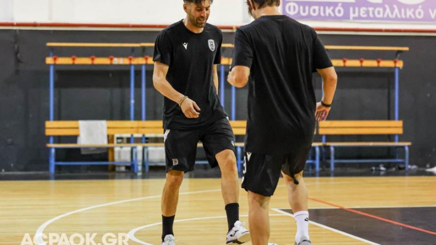 Photostory από την προπόνηση του Ποδοσφαίρου Σάλας