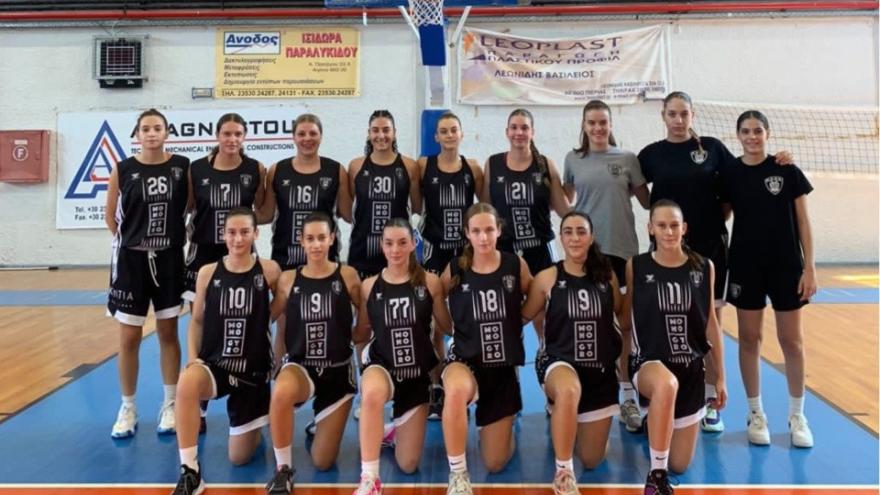 Νίκη με καλή εμφάνιση για την Κ18 Μπάσκετ κοριτσιών του ΠΑΟΚ!
