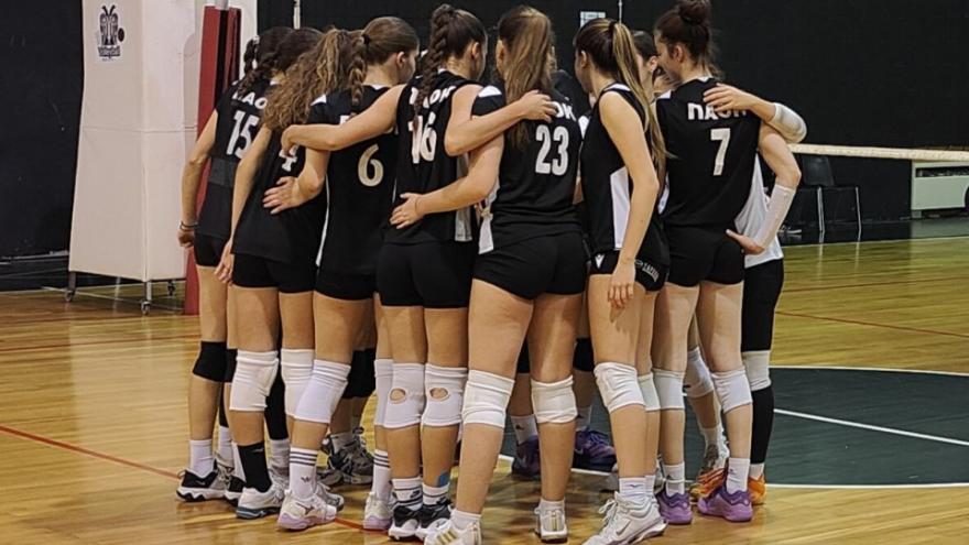 Έκανε το 4Χ4 η Κ20 βόλεϊ κοριτσιών του ΠΑΟΚ!