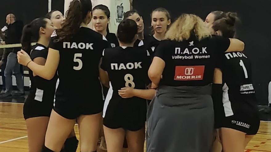 «Πάτησε» κορυφή η Κ18 βόλεϊ κοριτσιών του ΠΑΟΚ!