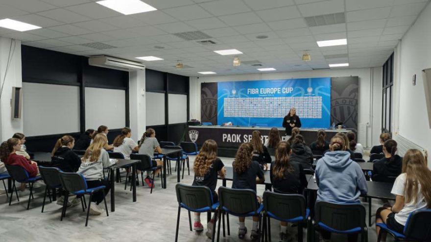 Mental training για τις νεανίδες και κορασίδες μπάσκετ του ΠΑΟΚ!
