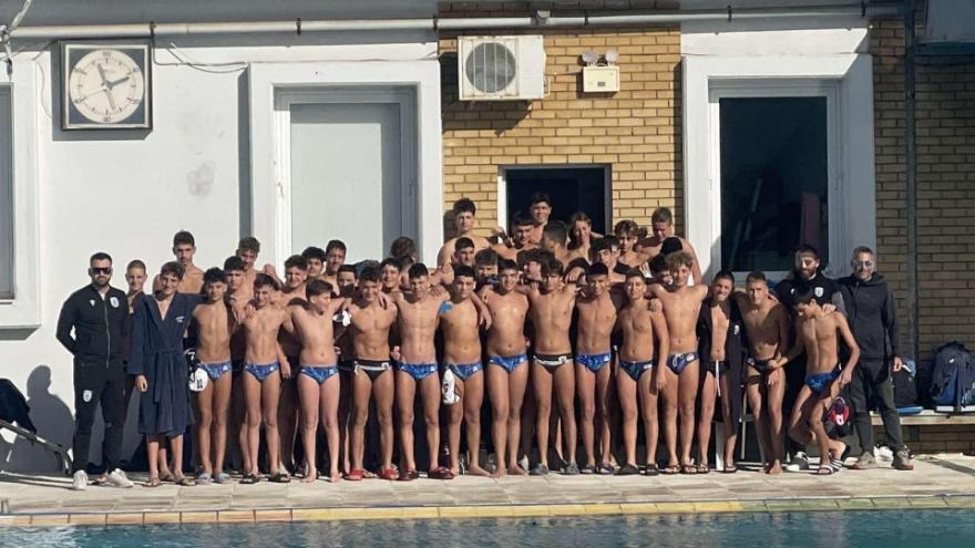 Κοινή προετοιμασία στην Κρήτη για τους παίδες πόλο του ΠΑΟΚ!