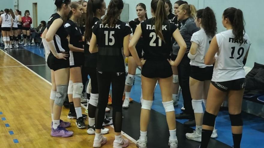 Δύο νίκες και μία πρόκριση για τα τμήματα υποδομής Βόλεϊ γυναικών του ΠΑΟΚ!