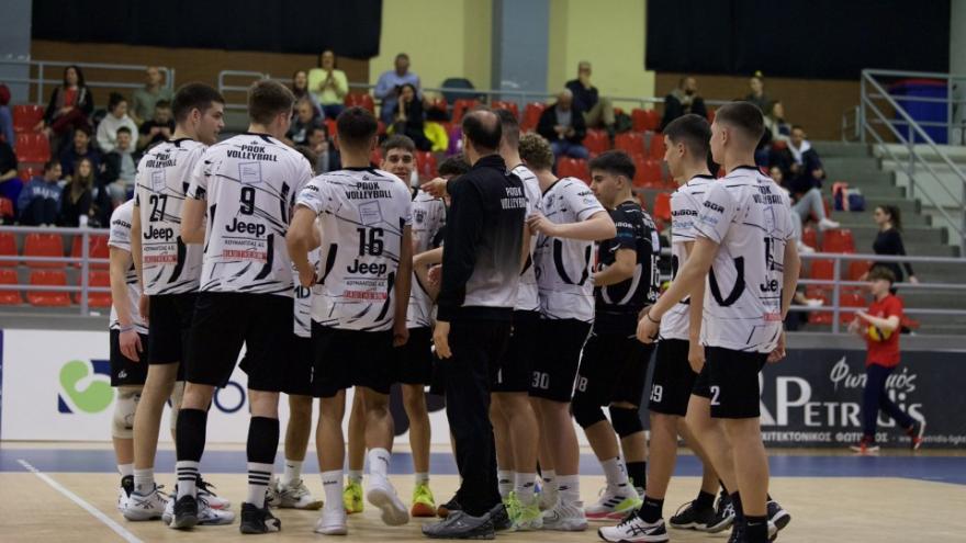 Τρίποντη νίκη στην «πρεμιέρα» του Final-4 για την Κ18 βόλεϊ αγοριών του ΠΑΟΚ!