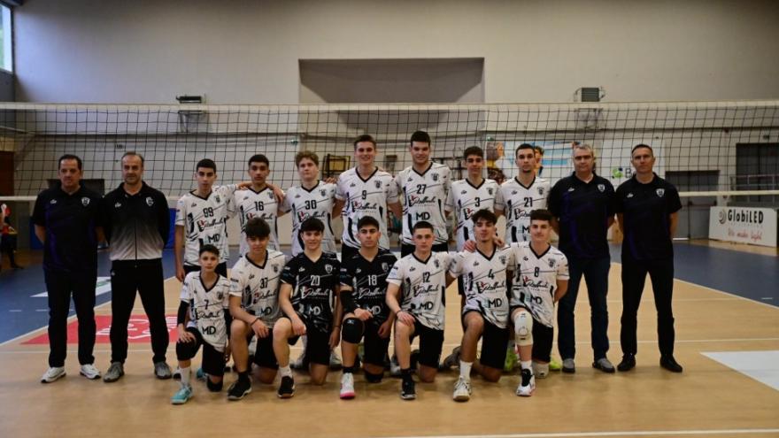 Νίκη με 1-3 επί του Νέου Ηρακλή και... φουλ για κούπα η Κ18 βόλεϊ αγοριών του ΠΑΟΚ!