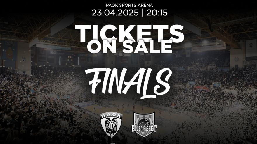 Τα εισιτήρια για τον αγώνα ΠΑΟΚ mateco – Bilbao Basket