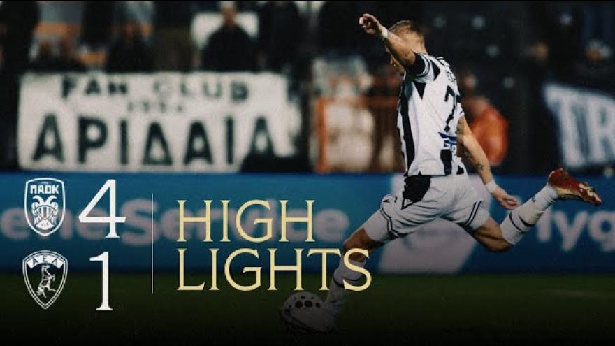 Τα στιγμιότυπα του ΠΑΟΚ - ΑΕΛ